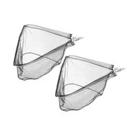 CORHAD 2pcs Telescopic Fishing Net with Stainless Steel Pole Foldable Net for Kayak Pond Freshwater Fishing Ideal for Catching Trout and Bass