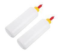 CORHAD 2pcs Veterinary Milk Bottle Lamb Nursing Bottle Plastic 400ml 13.5oz Soft Teat for Young Livestock Sheep Farm Animal Feeding Routines Pet Care