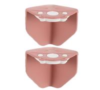 CORHAD 2pcs Window Corner Guard Self Adhesive Silicone Collision Corner Protector for Windows Doors Edge Safety Home Office Furniture Protection