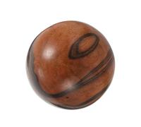 CORHAD 2pcs Wooden Hand Massage Balls for Acupressure and Relaxation, Made from Natural Solid Wood, for Middle-Aged and Elderly People to Hand Fatigue During Leisure Time