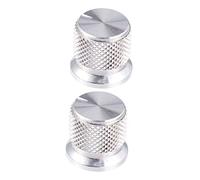 CORHAD 2pieces Knurled Barrel Volume Tone Control Knobs for Electric Guitar Amplifier and Effects Easy to Install and Elegant Design for Enhanced Performance