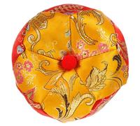 CORHAD 3.5 Inch Handmade Embroidered Buddha Sound Bowl Pad Cotton Cushion Singing Bowl Mat Meditation Cushion for and Prayer