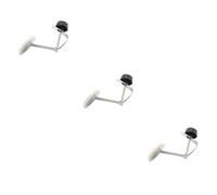 CORHAD 3 Sets Bass Drum Mute Pad for Drum Kit Silencing Parts for Instrument Practice