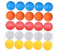 CORHAD 30pcs Practice Ball Practice Balls with Holes Exercise Indoor Soft