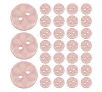 CORHAD 30pcs Round Resin Sewing Buttons: 2-Hole Tiny Buttons Accessories 0.4" for Clothes DIY Crafts Cardigans Sweaters Shirts Jackets Blazers Coats Pants