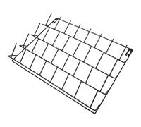 CORHAD 32-Spool Iron Thread Holder with Hooks, Wear-Resistant Sturdy Thread Organizer for Sewing and Embroidery, Black Metal Braiding Rack 15.6x12.2 Inches, Craft Room Storage