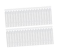 CORHAD 36pcs Bubble Water Bottles Heart-Shaped Test Tubes, Portable Bubble Wands Set for ’s Party, Wedding, and Outdoor Fun Accessories