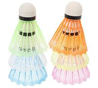 CORHAD 36Pcs Colorful Plastic Shuttlecock for Lightweight Badminton Balls Safe Outdoor Play Equipment for Boys and Ages