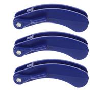 CORHAD 3Pcs Disability Key Turner Key Holder Grasp Automotive Turner Robust Plastic Design Neat Storage of Several Blue for Elderly and Disabled Mobility Assistance