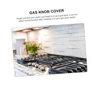 CORHAD 3PCS Gas Stove Switch Covers Safety Guard High Temperature Resistant Oven Knob Protection Lock for Kitchen Gas Stove Preventing Accidental Leakage