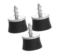 CORHAD 3pcs Golf Ball Retriever Grabber Portable Suction Pick-up Tool for Golfers Compact Zinc Alloy Plastic Construction Multi-terrain Use Effortless Manual Ball Collection