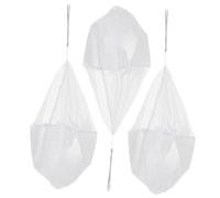 CORHAD 3pcs Hand Throw Parachute for Outdoor Flying Slow Landing Lightweight S Play Simulation Games