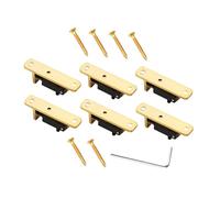 CORHAD 3pcs Metal Electric Guitar Bridge Roller Easy Install for and Electric Guitars