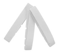 CORHAD 3Pcs Pickleball Paddle Grip Tape White 76X2Cm Non-Slip Racket Edge Protection Overgrip for Badminton and Tennis Racket Use