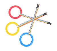 CORHAD 3pcs Safety Walking Rope with Comfortable Grip Handles Detachable Leash for Preschoolers Safe and Organized Outdoor Daycare Use Versatile for Group Activities