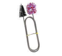 CORHAD 3pcs Saxophone Cleaning Brush Double-end Flexible Wind Instrument Cleaner for Stain Removal and Maintenance Material for Use