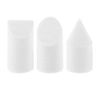 CORHAD 3pcs Sketch Wipe Drawing Tools White Wood Pulp Paper Sponge Heads for Portable, Easy-to-replace Artist Sketching and Drawing Accessories