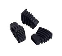 CORHAD 3pcs Small Size Drum Rubber Feet for Drum Cymbal Stand Rack Percussion Parts Replacement Rubber Feet Black Wc11 for Stable Performance