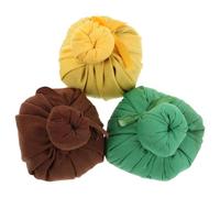 CORHAD 3Pcs Thai Hot Compress Herbal Massage Balls Set for Face and Eye Care, Natural Aroma Therapy Small Spa Balls for Foot and Body Massage