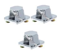 CORHAD 3pcs Tom Base for Drum Stands Tom Leg Base Music Accessories for Drums Compatible Vertical Clamp Setup