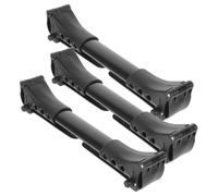 CORHAD 3pcs Universal Twin Stroller Connectors Lightweight Aluminum Adjustable Links for Double Pushchair Attachment for Babysitters and Family Members