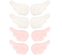 CORHAD 4 Pairs Decorative Hairpin Fashion Hairpins for Lightweight Plush Metal Material Chic Design Smooth Surface High Elasticity Party Photography Accessories for Little Random Color