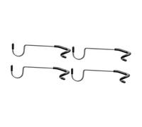 CORHAD 4 Pcs Camping Light Pole Hook Magnetic Hooks Heavy Duty Lantern Arm Holder Plant Hanger Tree Branch Hook Camping Hooks Plant Tent Bird Feeder Hangers Curtain Rod Hooks Cast Iron