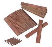 CORHAD 40 Pcs Miniature Dollhouse Flooring Black Walnut PVC Self-Adhesive Doll House Floor Tiles for DIY Dollhouse Accessories and Tiny Ornament Supplies