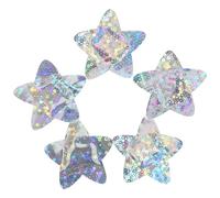 CORHAD 40pcs Glitter Star-Shaped Adhesive Bandages for Breathable Fingertip Wound Stickers with Strong Hold Cute Sparkling Plasters for Boys Small Decorative Patches