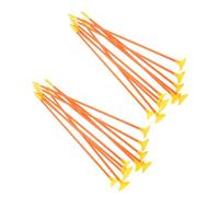 CORHAD 40PCS Suction Cup Arrows Large Plastic Soft Rubber Tips Archery Replacement for Indoor Outdoor Training Games Enhancing Stability and Coordination Family Activity