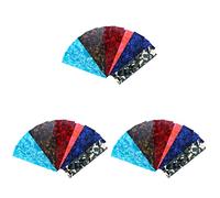 CORHAD 45pcs Diy Guitar Pick Punch Sheets Celluloid Material Thickness Strips Custom Guitar Picks Gadgets Musicians Recommended Random Color