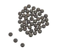 CORHAD 45pcs Natural Pyrite Round Stone Beads for Jewelry Making DIY Loose Beads for Bracelets and Necklaces Polished Craft Supplies for Elegant Handmade Designs