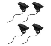 CORHAD 4pcs Boat Air Valve Plug Replacement for Raft and Pool Boat Black