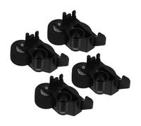 CORHAD 4pcs Cassette Player Pinch Roller Plastic Pulley Replacement for Tape Recorder Repair Wear-Resistant Rollers Enhancing Audio Clarity and Device Longevity