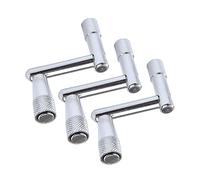 CORHAD 4pcs Drum Key Set Fast Loading Unloading Drum Tuning Key for Drummers Continuous Motion Musical Instrument Accessories
