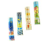CORHAD 4Pcs Educational Kaleidoscope Cartoon Patterns Cognitive Development Interactive Playthings for Boys and Birthday Party