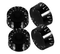 CORHAD 4pcs Electric Guitar Knobs Tone Volume Control Potentiometer Knob Replacement Plastic Guitar Volume Control