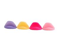CORHAD 4pcs Flute Thumb Rest Cushion Finger Protectors for Wind Instruments Relieves Sore Thumbs Comfortable and Durable Random Color