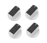 CORHAD 4pcs Gas Stove Knob Rotary Burner Control Knob Stove Accessories for Kitchen Cooker Replacement in Modern Home