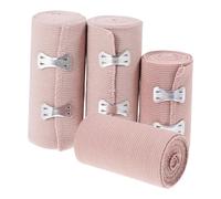 CORHAD 4pcs High Elastic Rubber Bandage Strap Bandage Supportive Joint Brace Tag Injury Flexible Kinesiology Leg Stretchy Chest Color Oh Relief