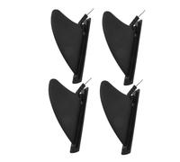 CORHAD 4pcs Inflatable Paddleboard Fin Replacement with Easy Insert Buckle Water Stabilizer Tail Rudder for Sup Kayak Canoe Enhanced Balance and Control for Shallow to Turbulent Waters