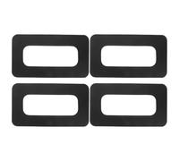 CORHAD 4pcs Inflatable Sup Fin Box Patch for Kayak and Paddle Board, Black Pvc Material with Enhanced Stability and Effortless Attachment, for Ocean and Lakes Use
