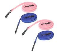 CORHAD 4PCS Mitten Holder String with Elastic Safety Clips Anti-lost Glove Straps for Winter Ski Accessories for Secure Glove Attachment and Organization