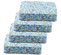 CORHAD 4pcs Soundproof Mat Drum Mute Damper Pad for Drumming Practice Shock Absorbing Mat Vibration Pads for Washer for Home Use Drum Accessory
