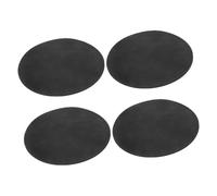 CORHAD 4Pcs Sublimation Mouse Pad Blanks Round DIY Heat Press Printing Blanks for Office Home Gaming Non-slip Smooth Surface Mousepads