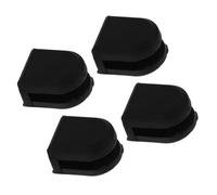 CORHAD 4pcs Transparent Silicone Shock Pads for Turntables Anti-collision Sound Isolation Cushions Noise Reduction Vibration Dampening Accessories for Vinyl Record Players
