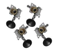 CORHAD 4pcs Ukulele Keys Open Gear Head Tuners Set Sturdy Ukulele Tuning Pegs Replacement for Acoustic Precision Tuning Accessories for Players
