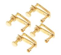CORHAD 4pcs Violin Fine Tuners Metal String Adjusters for Violins Accessory for Beginners and Professionals