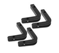 CORHAD 4pcs Wall Mounted Barbell Hangers Heavy Duty Dumbbell Rod Storage Rack for Gym and Home Fitness Equipment Organization