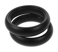 CORHAD 5 Inch Smooth Rubber Pram Wheel Outer Tire for Baby Cart and Pushchairs, Featuring Shock Absorption and Easy Installation, Replacement Stroller Wheel for Buggy Repair
